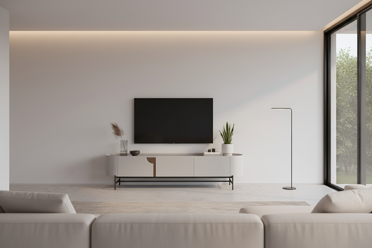 Ovale Media Console – Interior