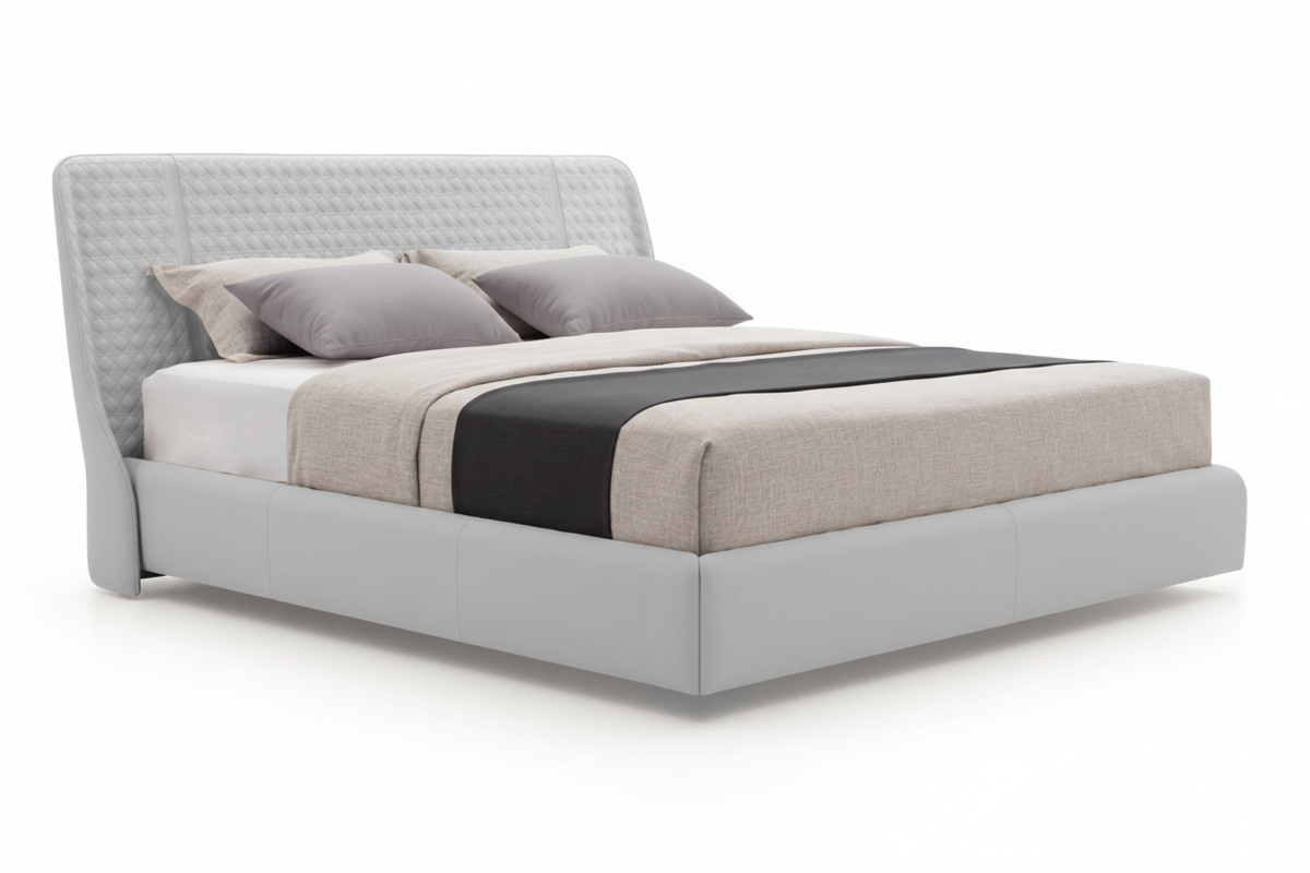 Quilted Bed – 3/4 Angle View