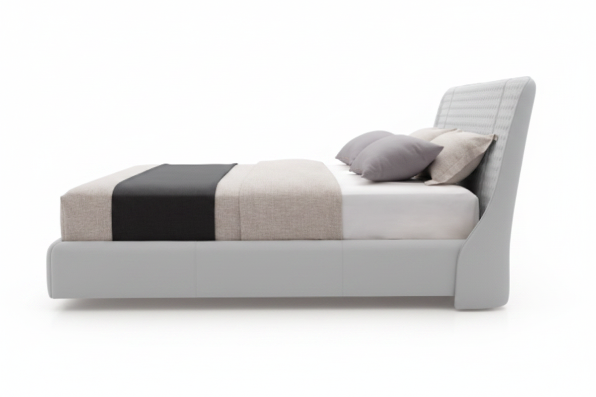 Quilted Bed – Side Profile View