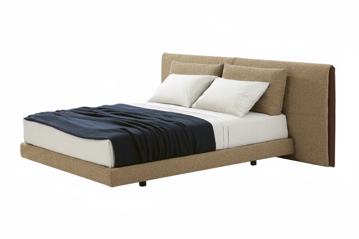 Wide-Wing Bed – 45° Elevated View