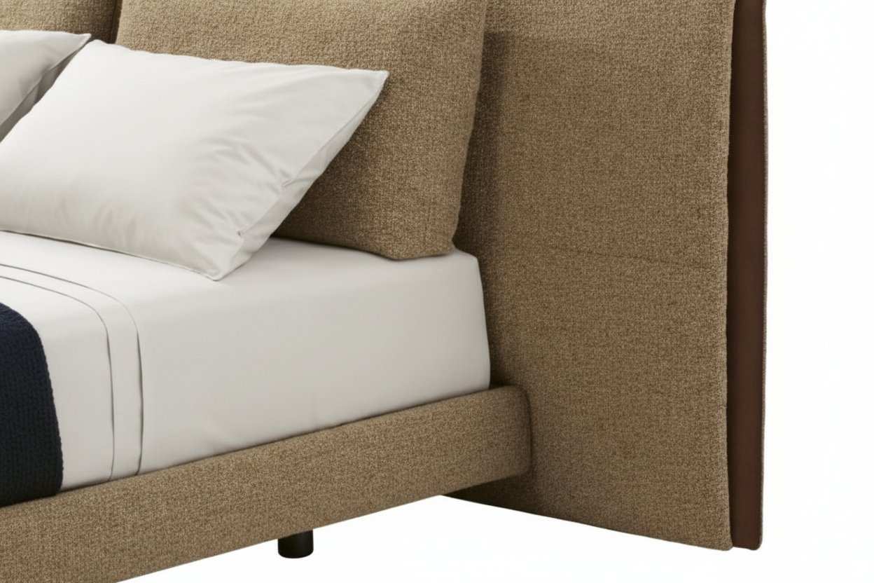 Wide-Wing Bed – Close-Up Detail